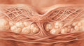 Trapped Adhesions