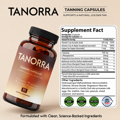 Tanorra Tanning Capsules